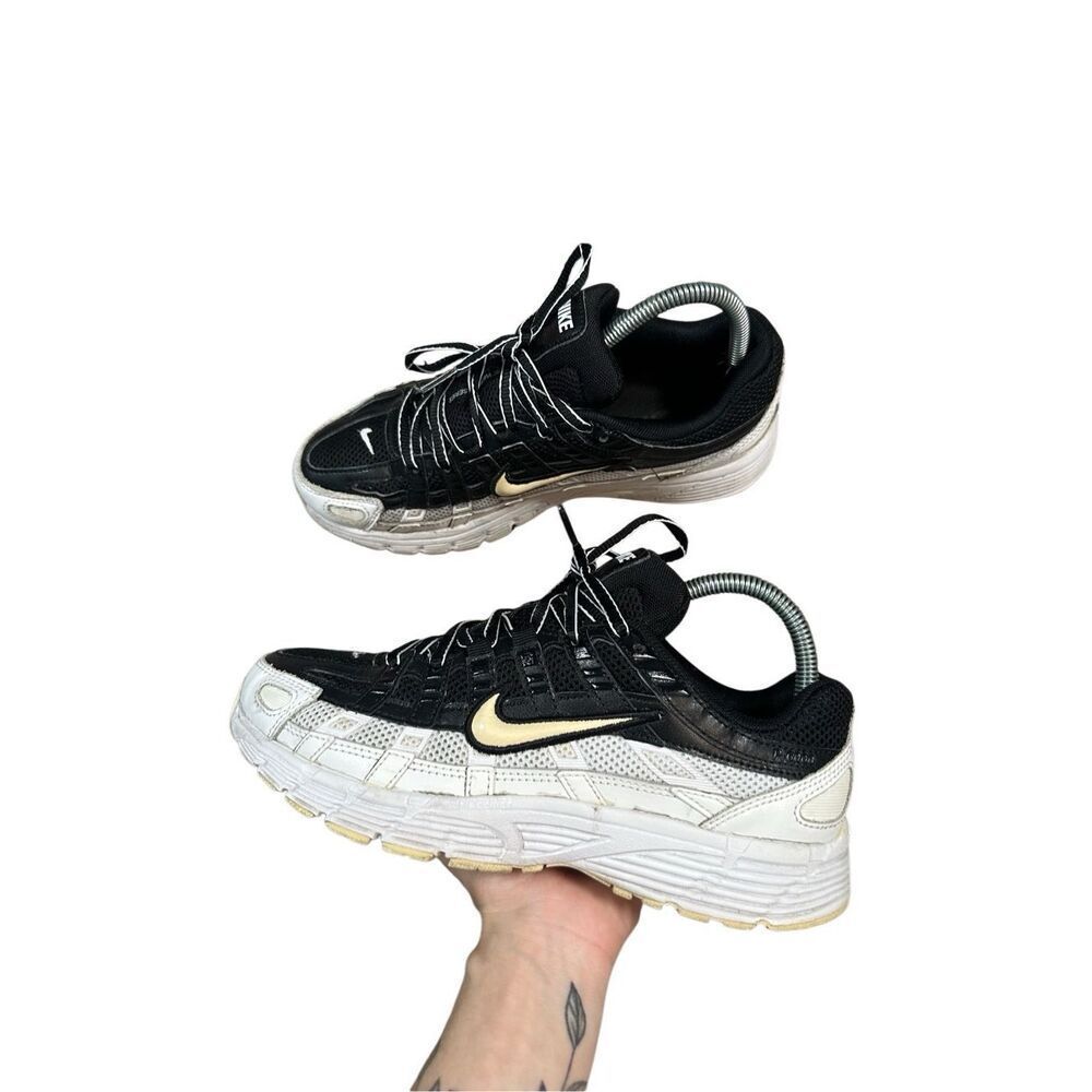 Nike P-6000 Sneakers Black/White Women’s Size 7 Casual Lifestyle Shoes